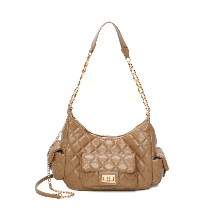 Bolso de hombro con cadena