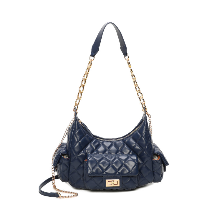 Bolso de hombro con cadena
