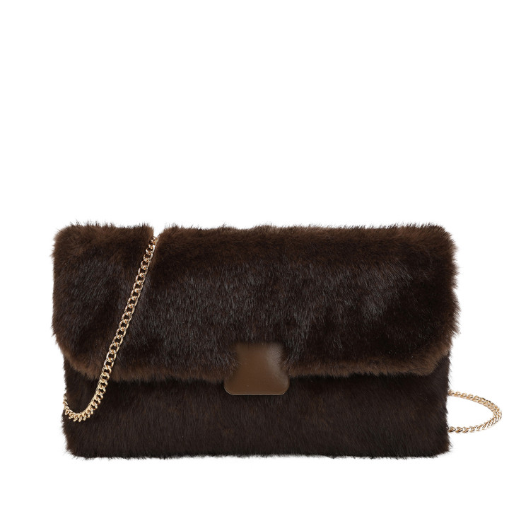 Bolso bandolera con pelito