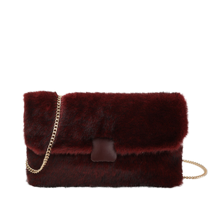 Bolso bandolera con pelito