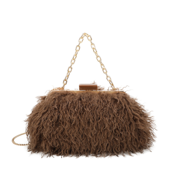 Borsa a tracolla con catena