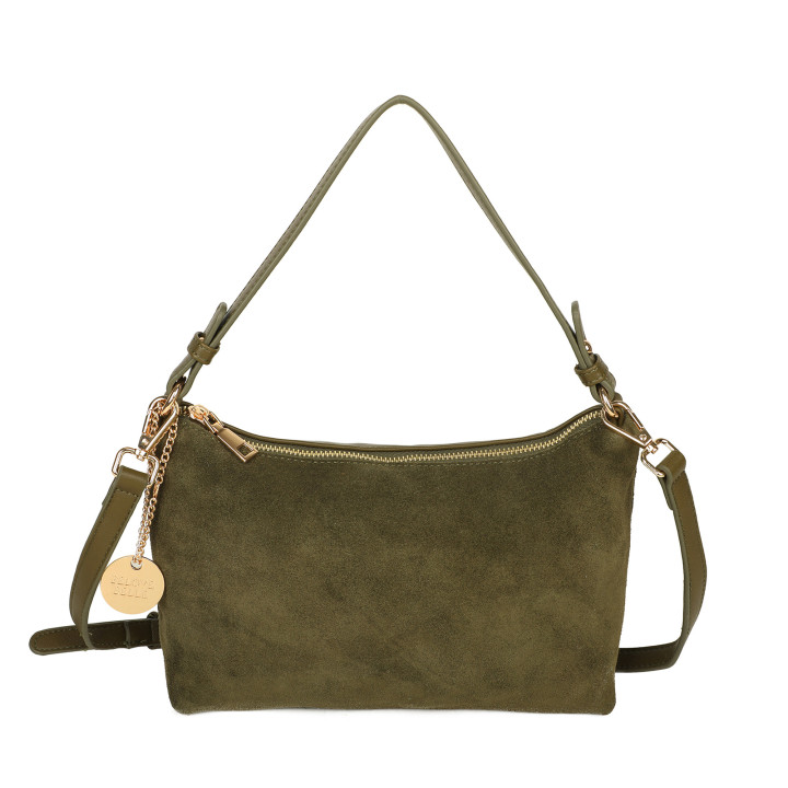 Bolso de hombro con colgante
