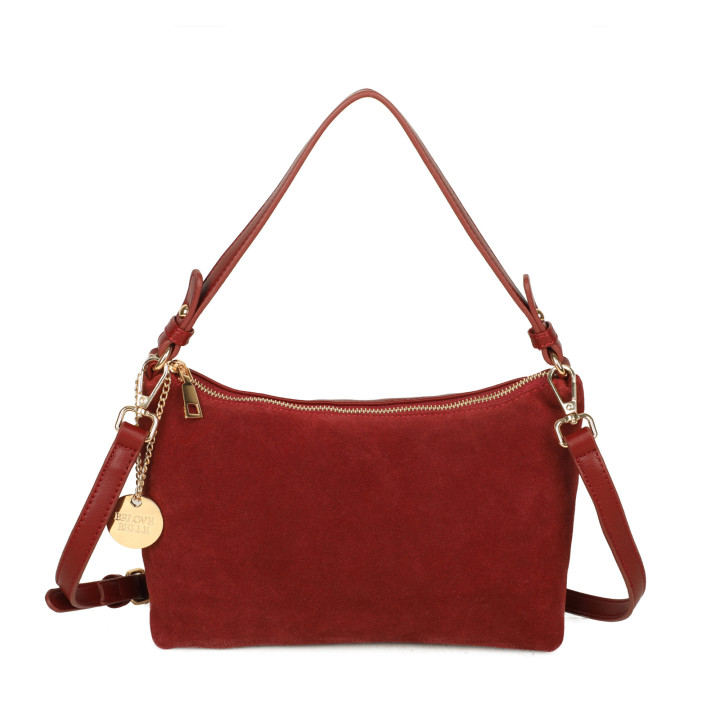 Bolso de hombro con colgante