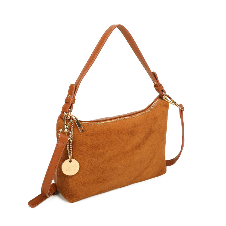 Bolso de hombro con colgante