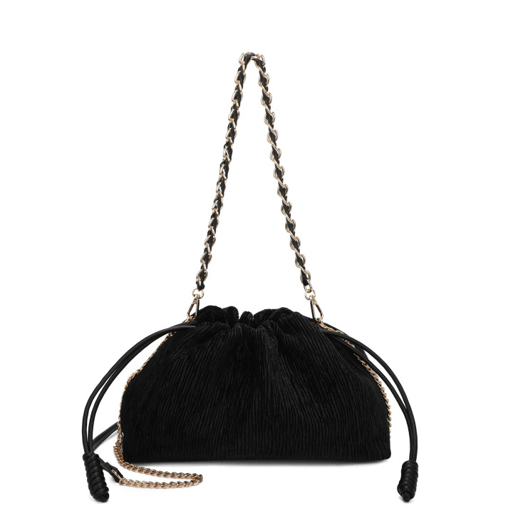 Bolso de hombro con pelito