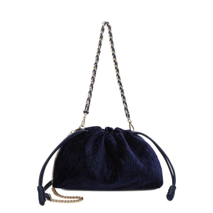 Bolso de hombro con pelito
