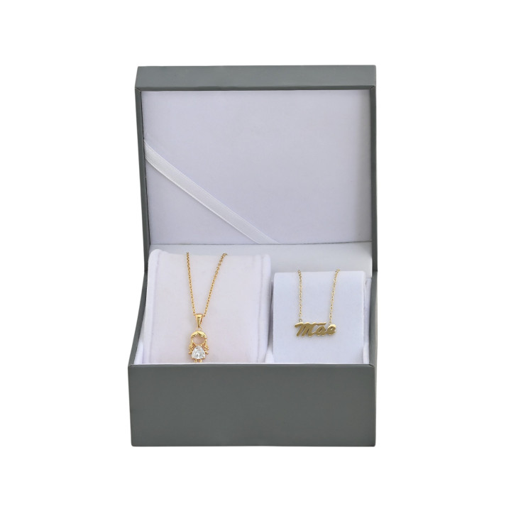 Conjunto colar menina e mãe Conjunto colar menina e mãe
