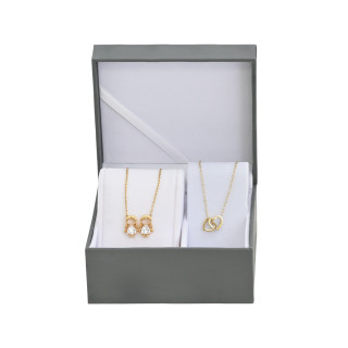 Conjunto colar duas meninas e colar
