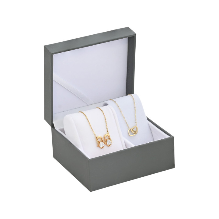 Ensemble collier deux filles et collier Ensemble collier deux filles et collier