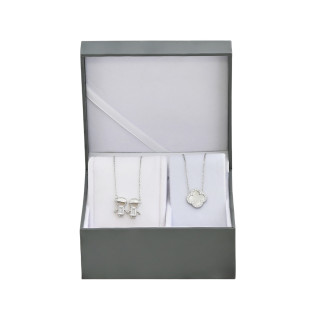 Conjunto colar dois meninos e colar