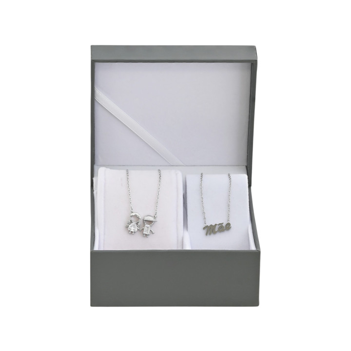 Conjunto collar pareja collar mãe Conjunto collar pareja collar mãe