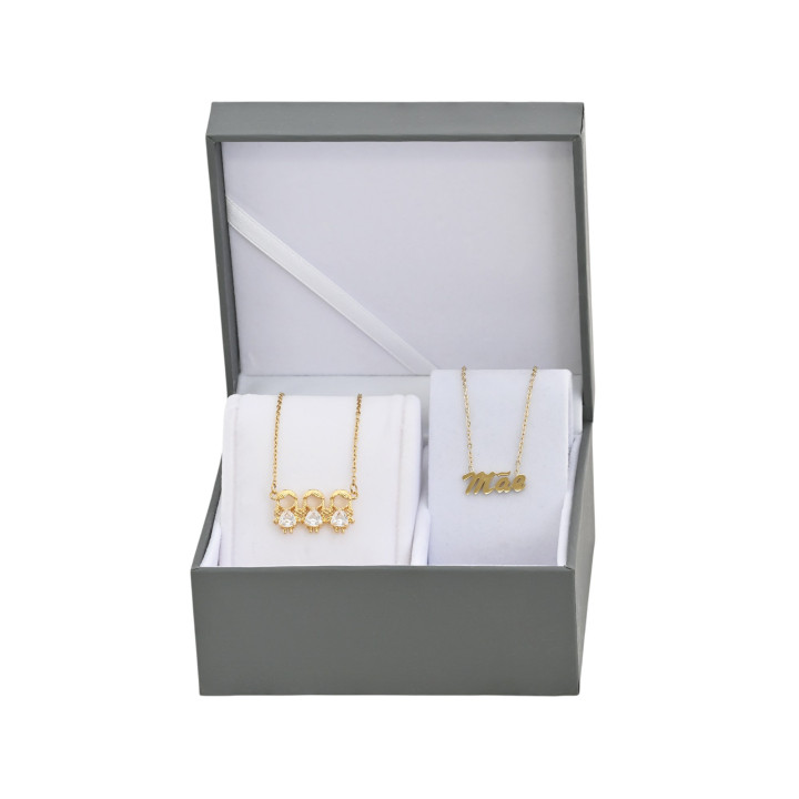 Ensemble collier filles et collier mãe Ensemble collier filles et collier mãe