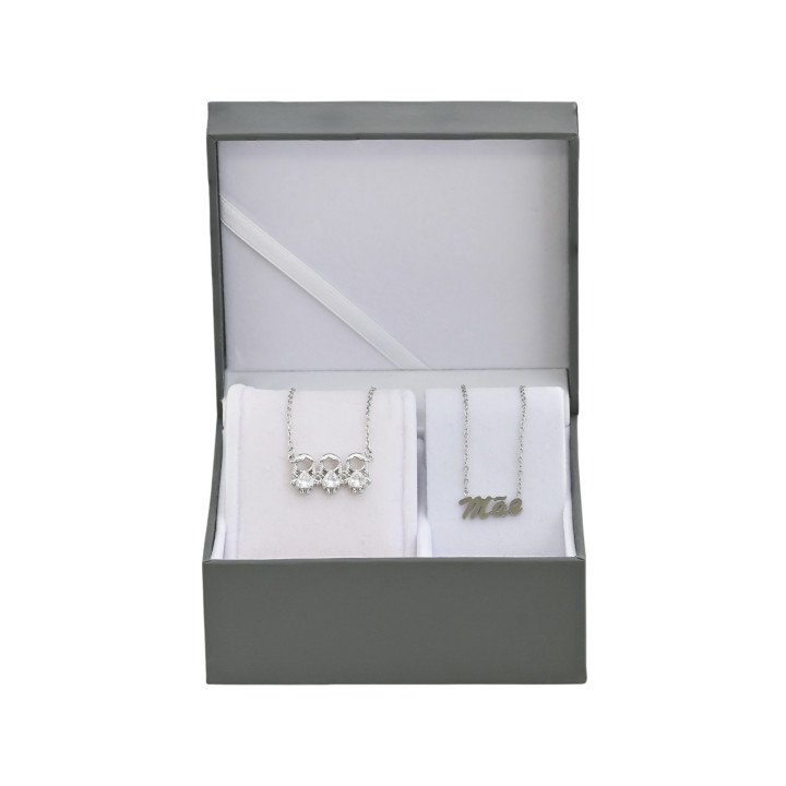 Conjunto colar meninas e colar mãe Conjunto colar meninas e colar mãe