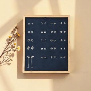 Kit de iniciação brincos S925 - 21 peças