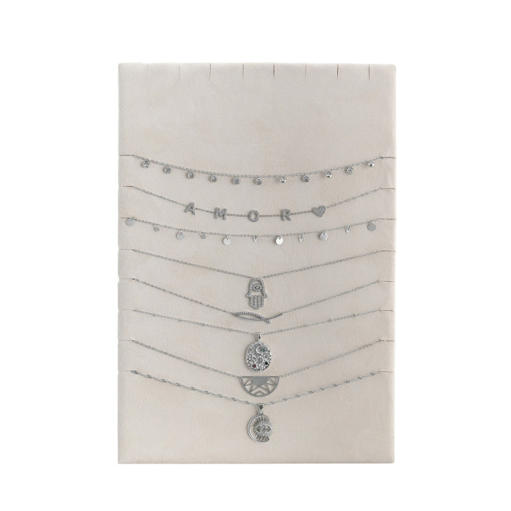 Silver stainless steel sales kit - 8 pieces