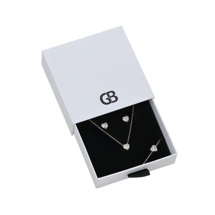 Collana Delicate con cuore - 8mm