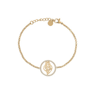 Pulseira Encantos Portugal com zircônias