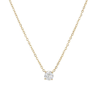 Delicate light point necklace - 8mm