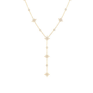 Collana Delicate Stelle e Zirconi