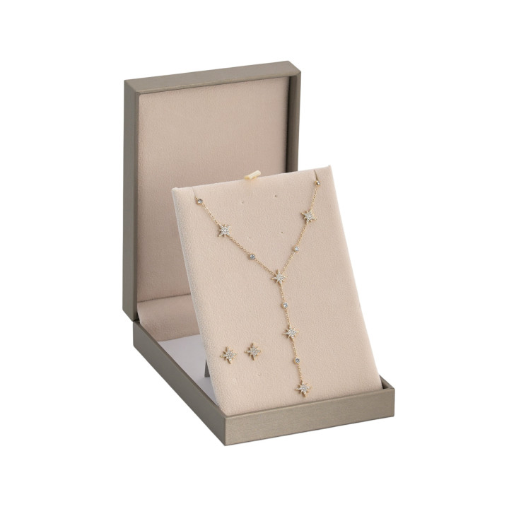 Collana Delicate Stelle e Zirconi