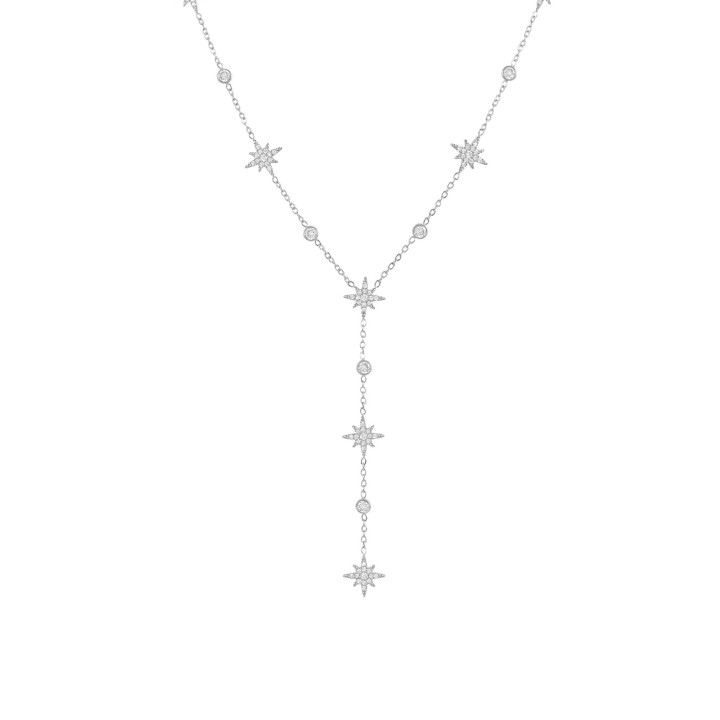 Collar Delicate Estrellas y Circonitas