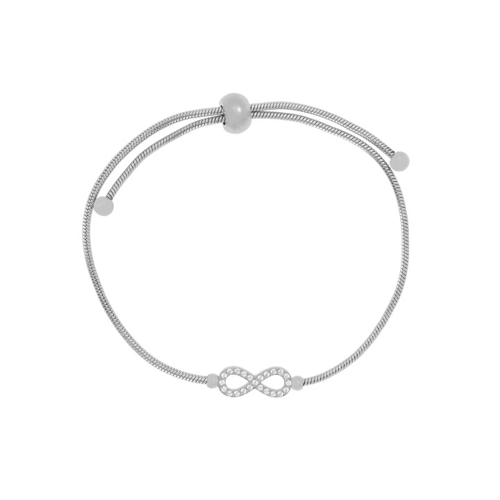 Delicate Infinity Bracelet with Zirconia
