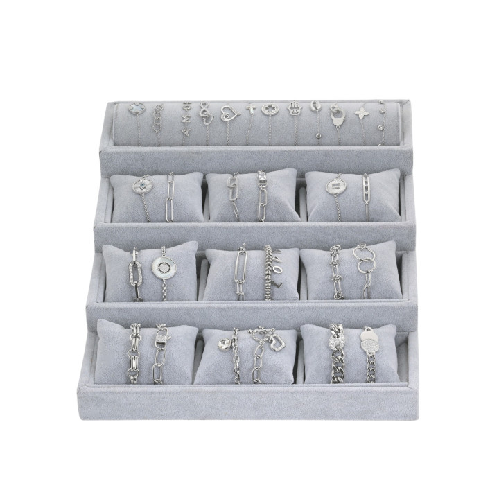 Kit di vendita braccialetti argentati