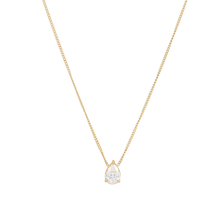 Delicate Oval Light Point Necklace