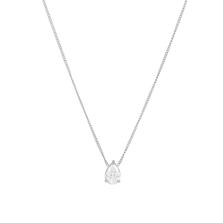 Colar Delicate Ponto de Luz Oval