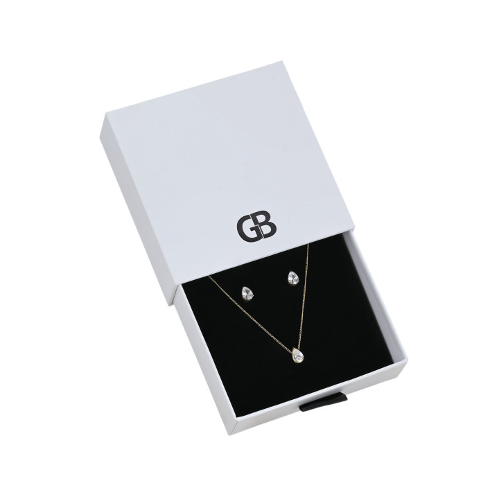 Collier Delicate Point de Lumière Ovale