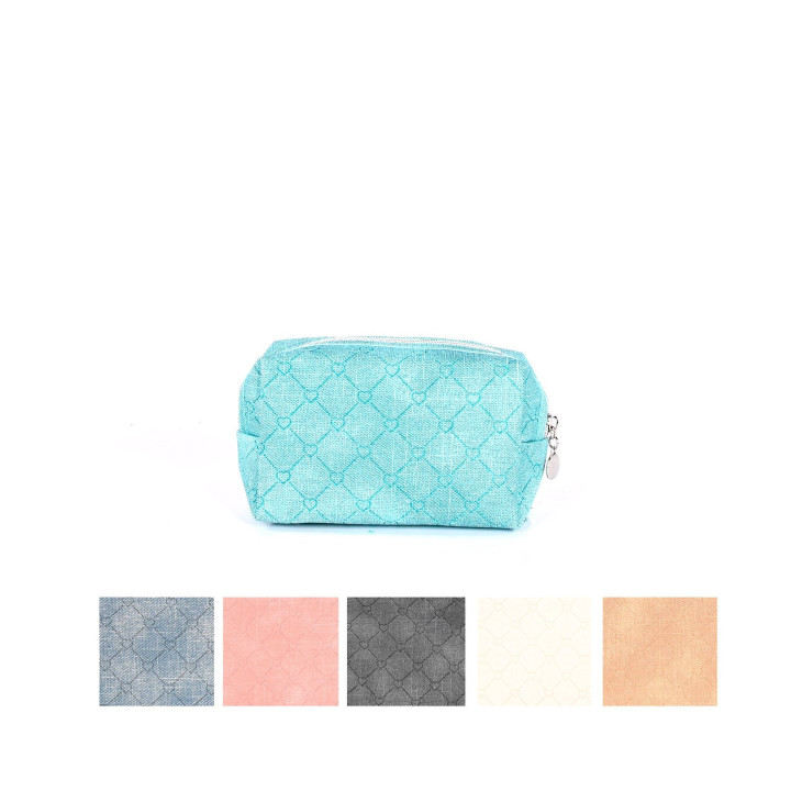 Pack de 3 nécessaires avec cœurs