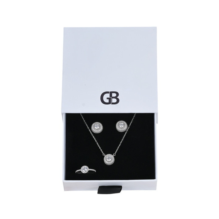 Set Belove con zirconia