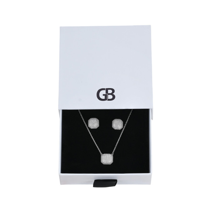 Boucles d'oreilles BeLove avec zircons