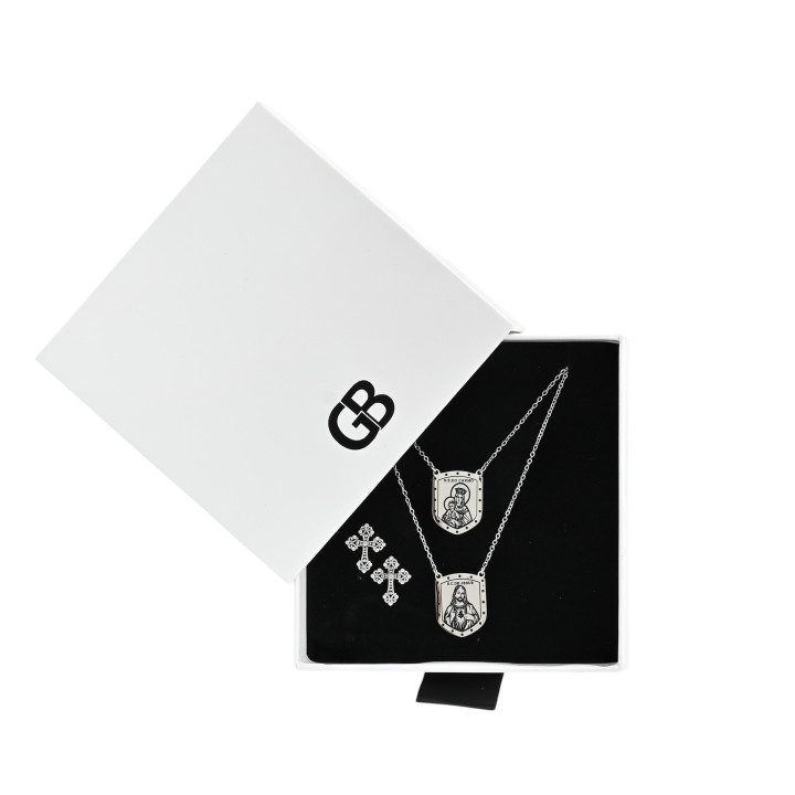 Conjunto em Aço com Escapulário