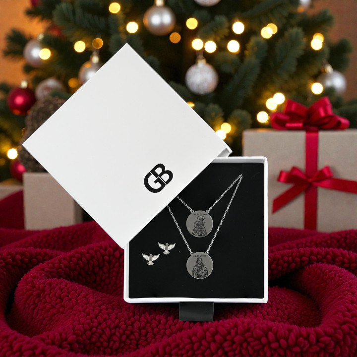 Set in Acciaio con Scapolare