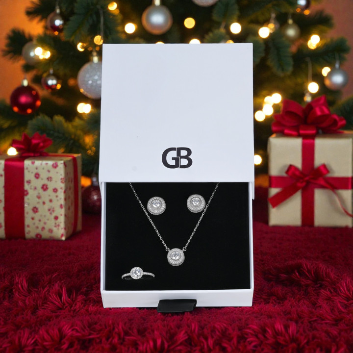 Set Belove con zirconia