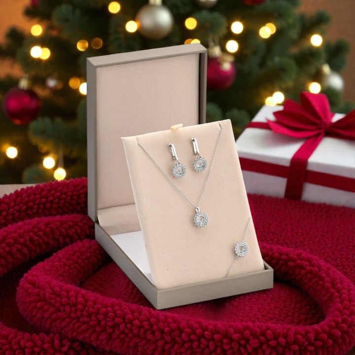 Round Set with Zirconias