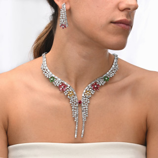 Conjunto Collar y Pendientes GB Fiesta