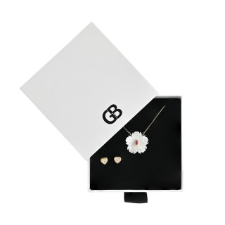 Set Collana e Orecchini Perla