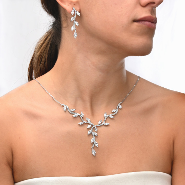 Ensemble Collier et Boucles d'Oreilles GB Fête