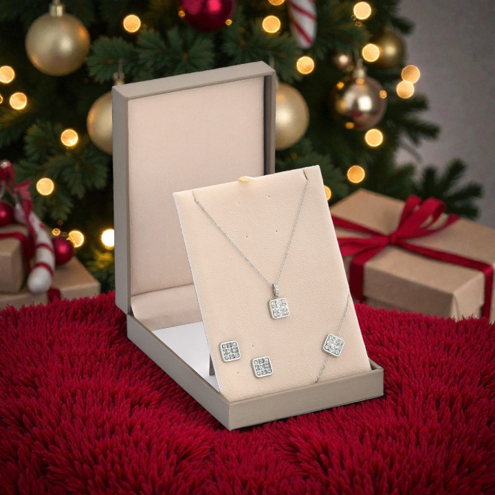 Stainless Steel Set with Zirconia