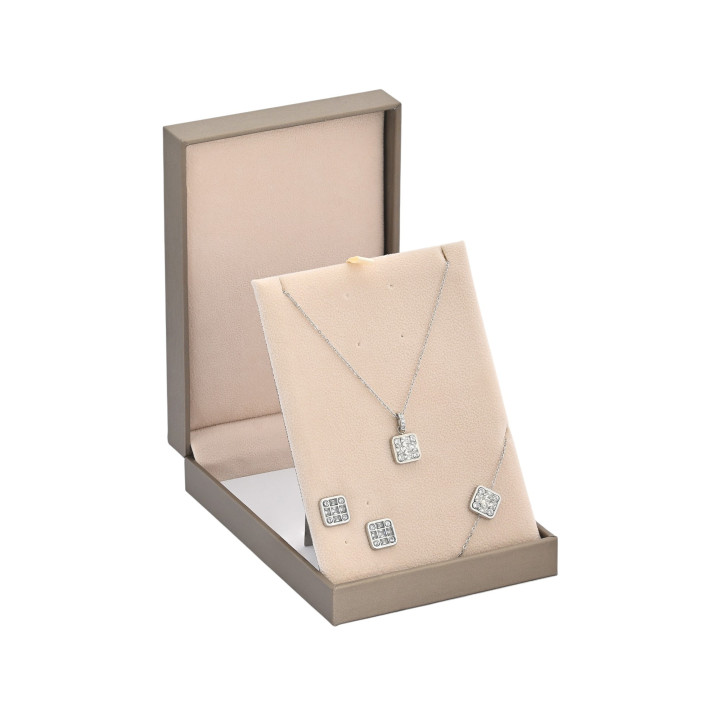 Ensemble en Acier avec Zircones