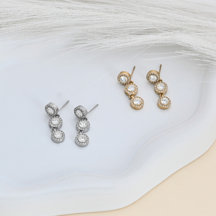 Orecchini Prestige con Zirconi
