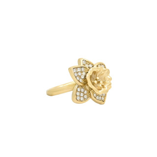 Glamour Ring with Fleur-de-Lis