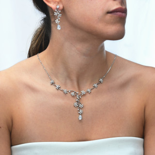 GB Party Necklace and Earrings Set