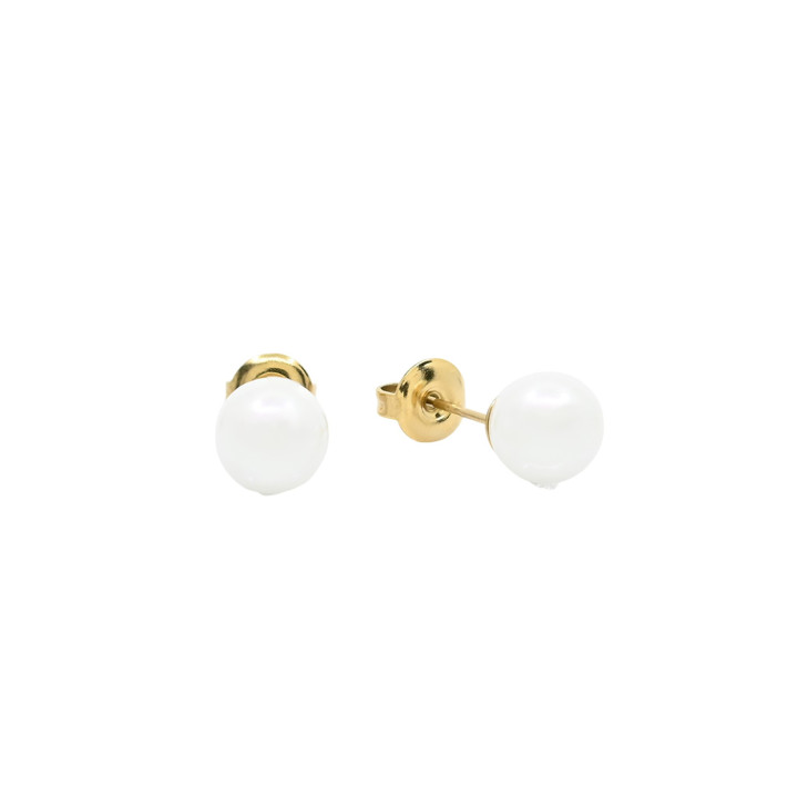 Delicate Earrings with Pearl