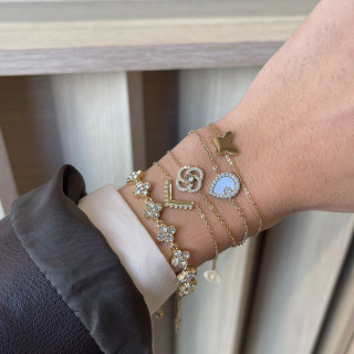 Set di Bracciali in Acciaio