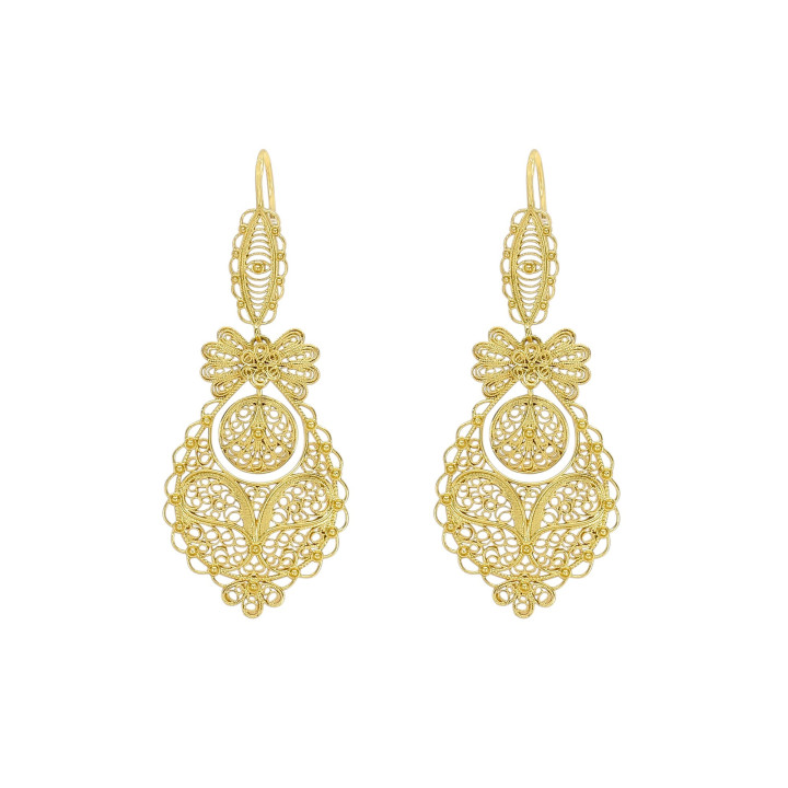 Boucles d'Oreilles Charme Princesse Traditionnelle