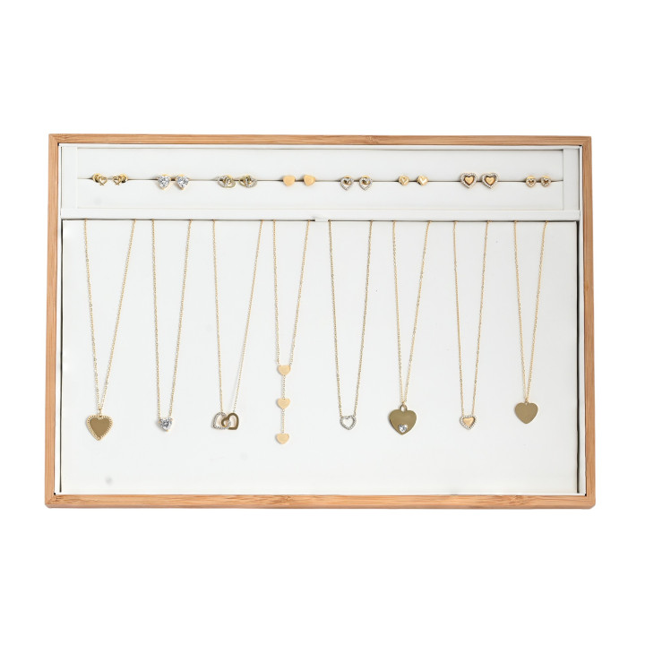 Kit Colliers Saint-Valentin en Acier