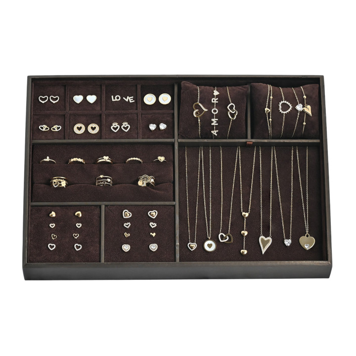 Kit Colliers Saint-Valentin en Acier